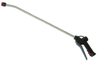 Pistola e lancia  per detergenti lavacerchi  CPA 600 - CP12 + lancia inox 600 mm- Ugello ventaglio 110° - immagine 2